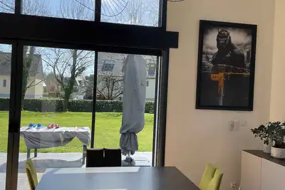Image de Maison familiale cosy avec grand jardin – 10 min Rennes - 1h Mont Saint-Michel