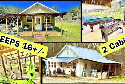 Image de 2 small cabins - walk to Sardis Lake - WiFi, outdoor game pavilion