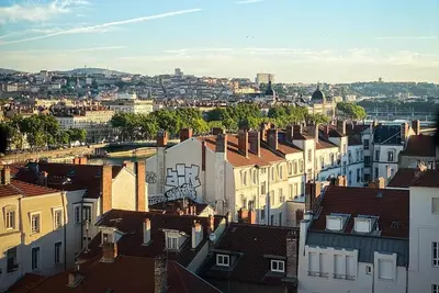 Appartement rooftoop lyon centre terrasse à 360 degrés, 2 chambres