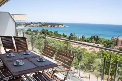 Image de Appartement confortable à s'Agaró avec des vues incroyables sur l