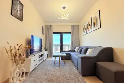 Image de Charming 2-bedroom apartment with WiFi, Ac in Aldau Heights Hurghada