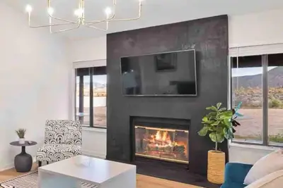 Image de Peaceful 3-bed desert house with mountain and city views in Yucca Valley