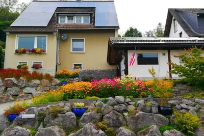 Image de Appartement \"Am Silberg\" avec vue sur les montagnes, terrasse privée et Wi-Fi