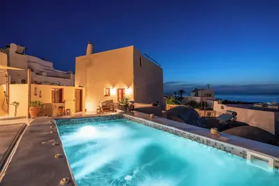 Image de Casa Terra Vedema-Oia Sunset-Privacy-Plunge Pool