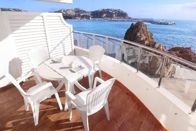 Image de Appartement à Sant Feliu de Guíxols, animaux admis, 4 personnes, vue sur mer