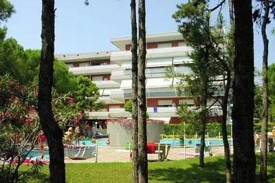 Image de Appartement pratique avec jardin et piscines communes à Lignano