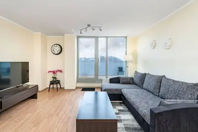 Image de Lovely city panorama ap by Polo Apartments