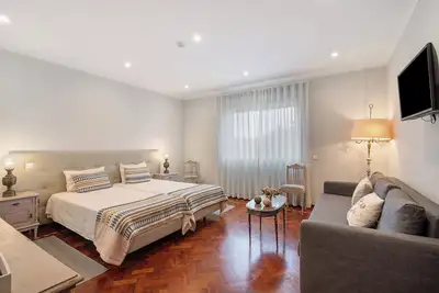 Image de Chambre \"Malva\" avec piscine partagée, Wi-Fi et climatisation