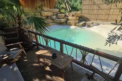 Image de Maison de vacances 'Bali' avec vue sur la montagne, Wi-Fi et climatisation