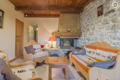 Appartement \"Le Blanchon\" avec vue sur les montagnes et Wi-Fi