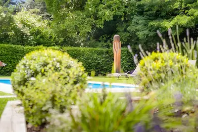 Image de Appartement 'Schnatzhof Typ A5' avec vue sur les montagnes, piscine partagée et Wi-Fi