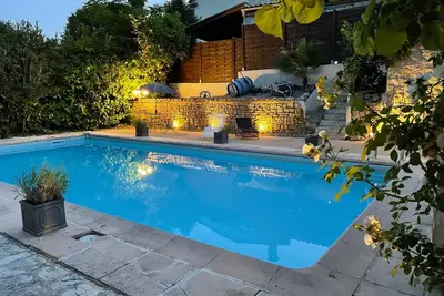 Image de Maison de vacances 'L'ancienne Forge' avec piscine privée, terrasse privée et Wi-Fi