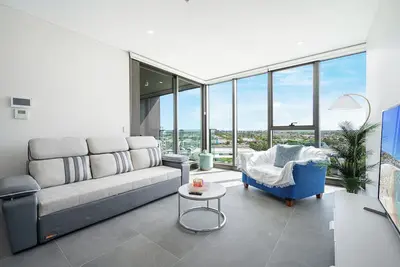 Image de Chic 1-bedroom apartment with WiFi, fitness room in amazing Lidcombe