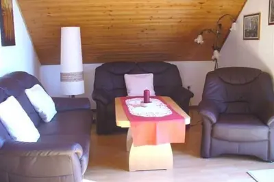 Image de Ferienwohnungen Kirchberger - Apartment upstairs, 3-room apartment up to 5 p. , balcony