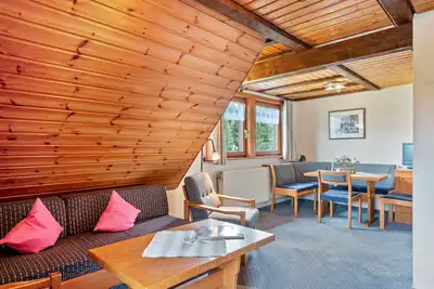Image de Appartement 'Waldblick' avec piscine partagée, jardin partagé et Wi-Fi