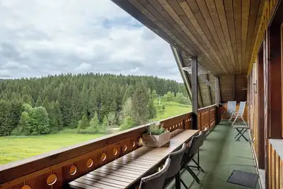 Image de Appartement 'Schwarzwaldmädle' avec piscine, jardin et Wi-Fi
