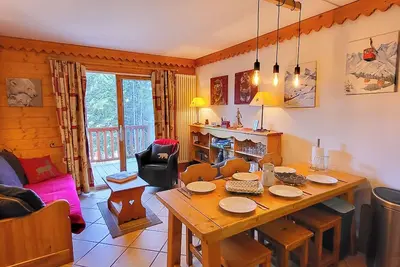 Image de Skis aux pieds Residence Premium - Piscine & Vue mont blanc