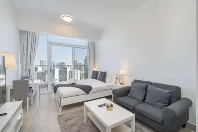 Image de Studio in Bloom Heights with Captivating City View