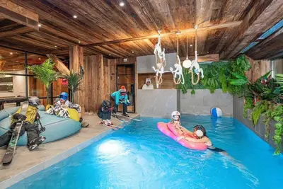Image de Chalet l'Orpin serre chevalier piscine cinema