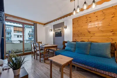 Image de Centre station, 1er étage, remise en forme, piscine, sauna, balcon, casier à ski, 35m², Les Orres