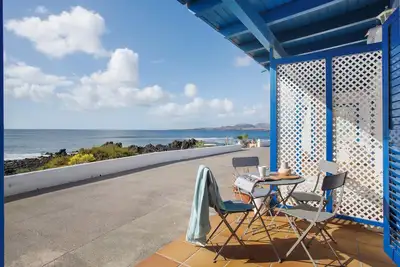 Image de Maison de vacances 'Los Morros' avec vue sur la mer, terrasse privée et Wi-Fi