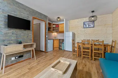 Image de Centre station, étage -3, remise en forme, piscine, sauna, casier à ski, 37m², Les Orres