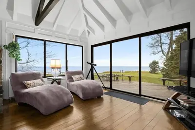 Image de Beautiful view and beach on Lake Michigan