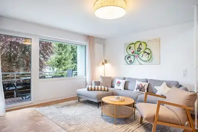Image de Appartement \"BĂĽhlchen\" avec vue sur les montagnes, balcon et Wi-Fi