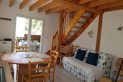 Image de Maison Amy, 300 m de la plage Boisvinet, Wifi