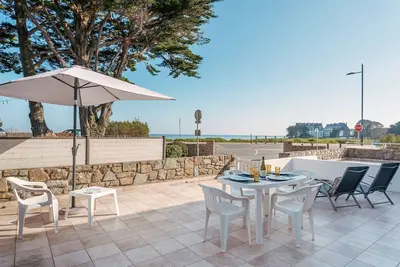 Image de Appartement 3 pièces à La Trinité/Mer avec terrasse vue mer