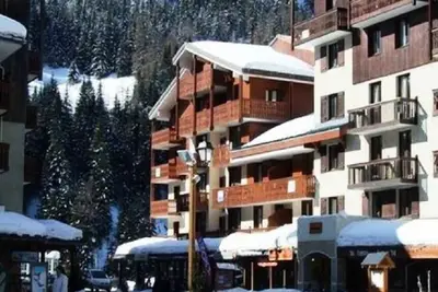 Image de À 30m des pistes de ski, 3ème étage, balcon, télévision, 20m², Valfréjus