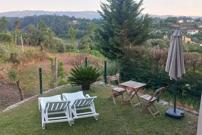 Image de Maison de vacances 'Al Do Paço - Between Braga E Geres' avec vue montagne, Wi-Fi et climatisation