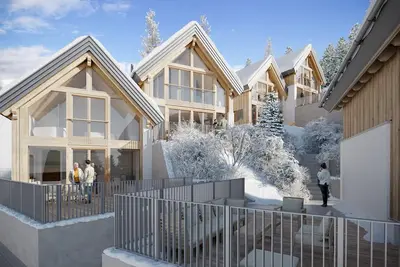 Image de Chalet à 350 m du domaine skiable de Lachtal