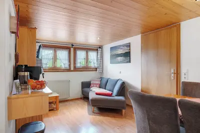 Image de Appartement 'Horn' avec vue sur les montagnes, jardin partagé et Wi-Fi