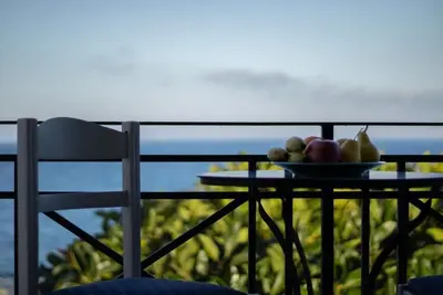 The Island House| Family size Apt-Overlooking the Aegean| 3 Steps From the Beach