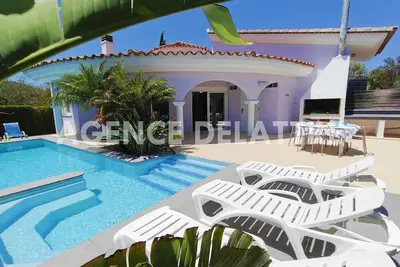 Villas avec piscine et jacuzzi privés, 2 chambres, barbecue, Wifi