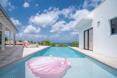 Image de Belle villa d'architecte vue mer