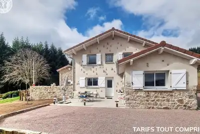 Image de Gîte 4 pers, terrasse & jardin, près des Bois Noirs