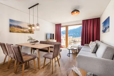 Image de Appartement accueillant Ă Viehhofen avec sauna
