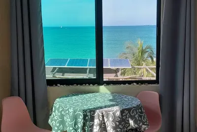 Image de Private and Peaceful apartment with Ac in charming Chelem with ocean views