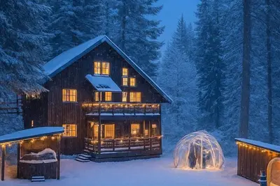 Image de Forest+Mountain Views, Hot Tub, Sauna, Ev Charger, Dogs Ok, Near Lake Wenatchee