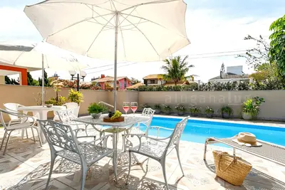 Image de Refuge Exclusif à Jurerê : Luxe avec Piscine