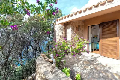 Image de Maison de vacances 'Piana Cuata' avec vue sur la mer et terrasse privée