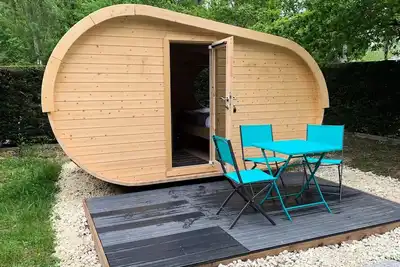 Image de Cabane Hobbit 3 Personnes Sans Sanitaire Climatisée