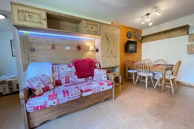 Image de Appartement 2 chambres au pied des pistes avec piscine intérieure