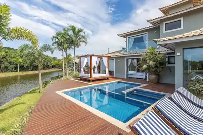 Image de Bz58 Beautiful house with private pool and lake view