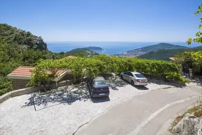 Breathtaking Hilltop Villa with Pool and Stunning Sea View in Montenegro