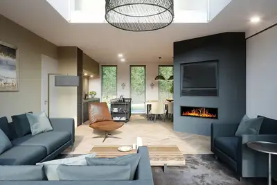 Image de Villa près de la plage de Texel avec sauna