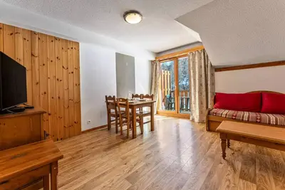 Image de Studio avec vue sur les pistes
