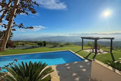 Luxury villa with breathtaking views